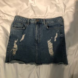 Denim skirt